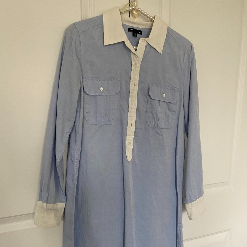 Gap Long-sleeve Collared Dress